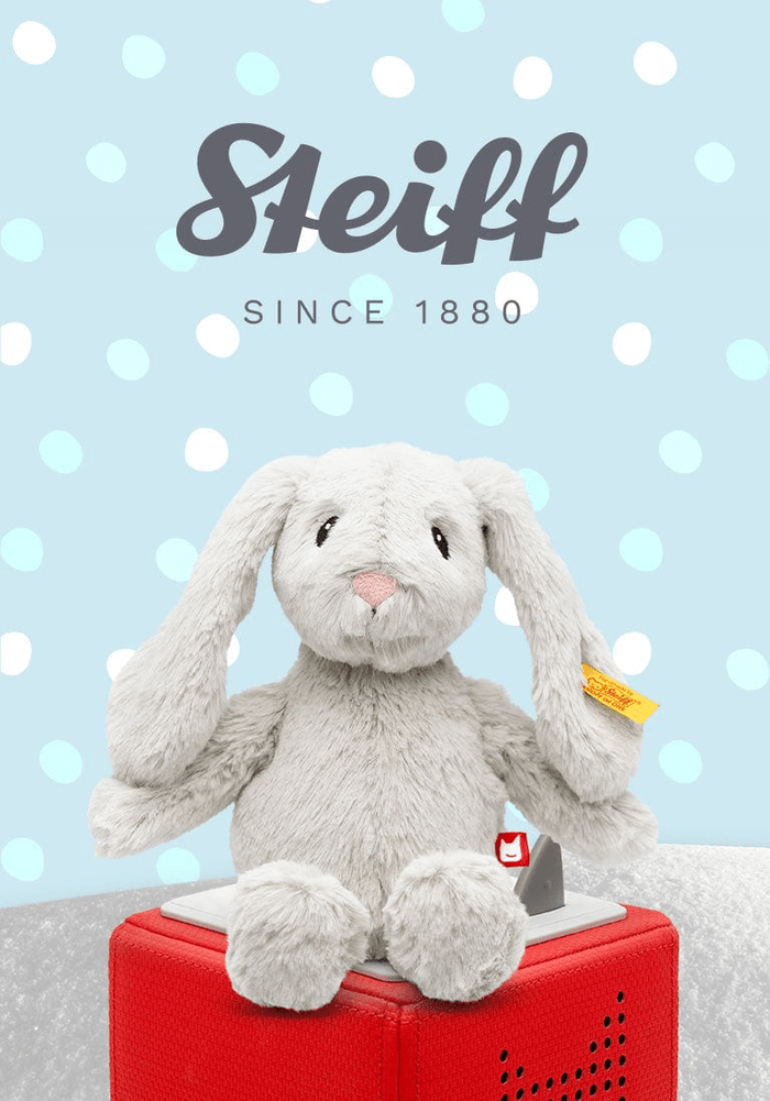tonies® x Steiff Hoppie Rabbit Plush Tonie | Illustration