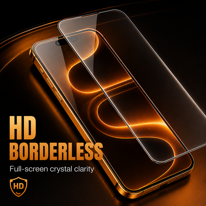 Ultra Tough Clear Unbreakable Tempered Glass For Apple iPhone 18 Pro Max
