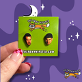 Wet Bandits Harry and Marv Stud Earrings