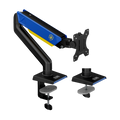 World of Warcraft Alliance-Theme Monitor Stand, blue