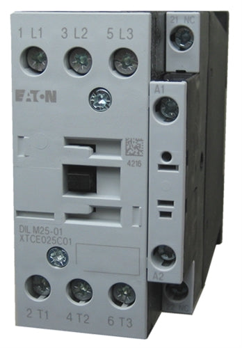 Eaton XTCE025C01C 25 AMP 3 pole Contactor