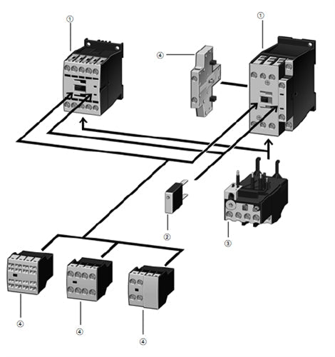 Eaton XTCE025C01TD 25 AMP 3 pole Contactor