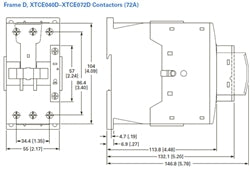 Eaton XTCE040D00D 40 AMP contactor