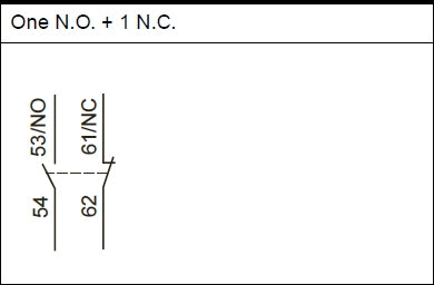 Eaton XTCEXSBN11 Auxiliary contact block