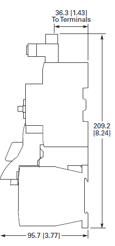 Eaton XTFC004BBP Type F combination starter