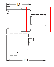 Eaton XTMCXFA04 auxiliary contact
