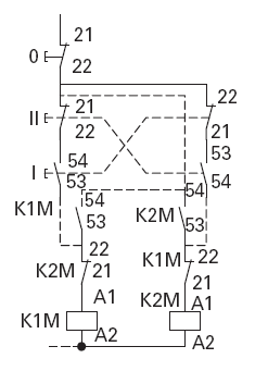 Eaton XTMR9A21AD miniature reversing contactor