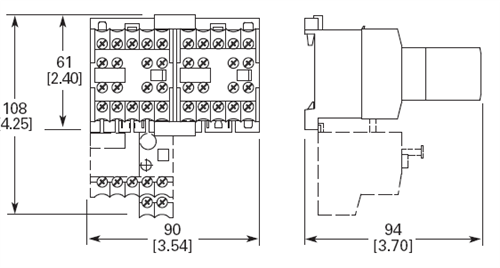 Eaton XTMR9A21RD miniature reversing contactor