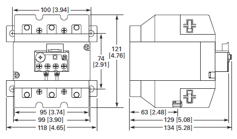 Eaton XTOB125GC1S thermal overload relay